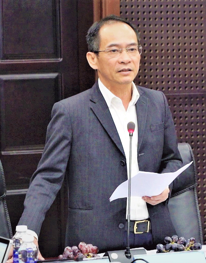 Ph.D. Le Duc Vien, the Director of the Da Nang Department of Science and Technology