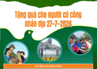 Infographic - Tặng quà cho người có công nhân dịp 27-7-2024