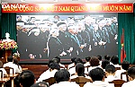 Các địa phương trên địa bàn thành phố theo dõi lễ truy điệu Tổng Bí thư Nguyễn Phú Trọng