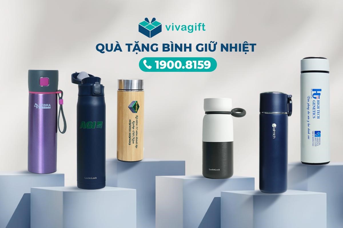 Combo 5 quà tặng bình giữ nhiệt từ chuyên gia quà tặng doanh nghiệp Tuyết Helen