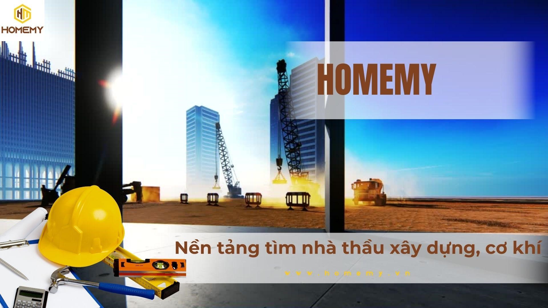 Homemy - Nền tảng thông tin kiến thức về doanh nghiệp xây dựng cơ khí