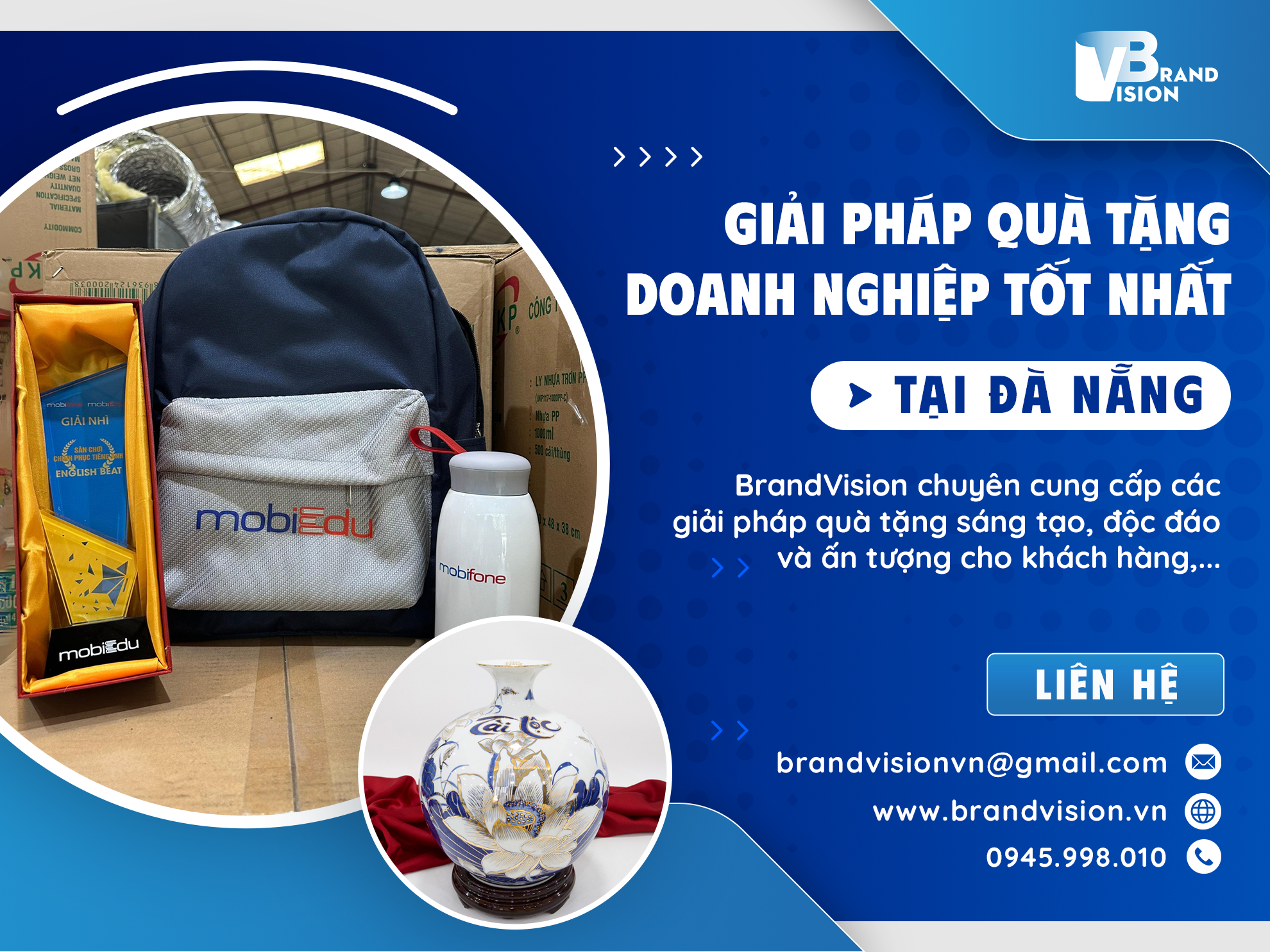 BRANDVISION - Giải pháp quà tặng doanh nghiệp toàn diện, hàng đầu