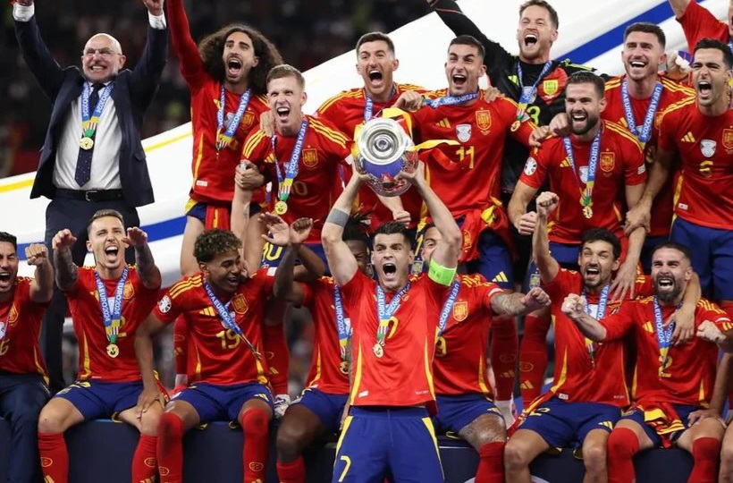 Đánh bại Anh, đội tuyển Tây Ban Nha giành chức vô địch EURO 2024