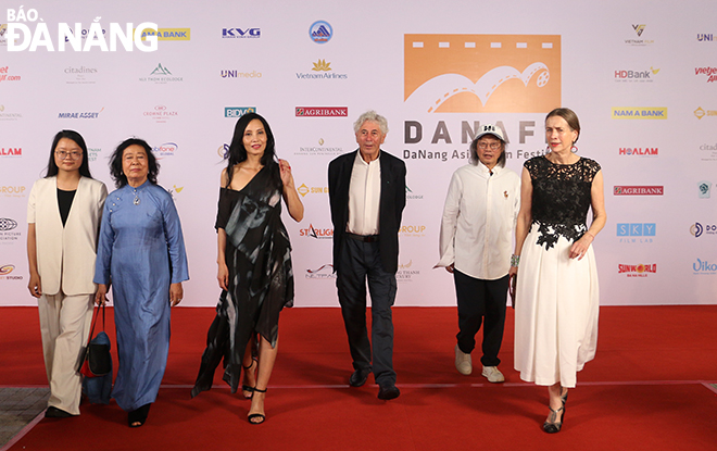 The jury for the DANAFF II walked the red carpet before the opening ceremony