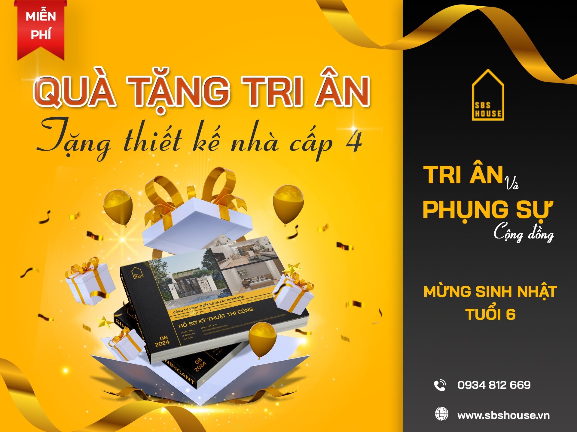 Chương trình nhân dịp sinh nhật SBS tròn 6 tuổi.