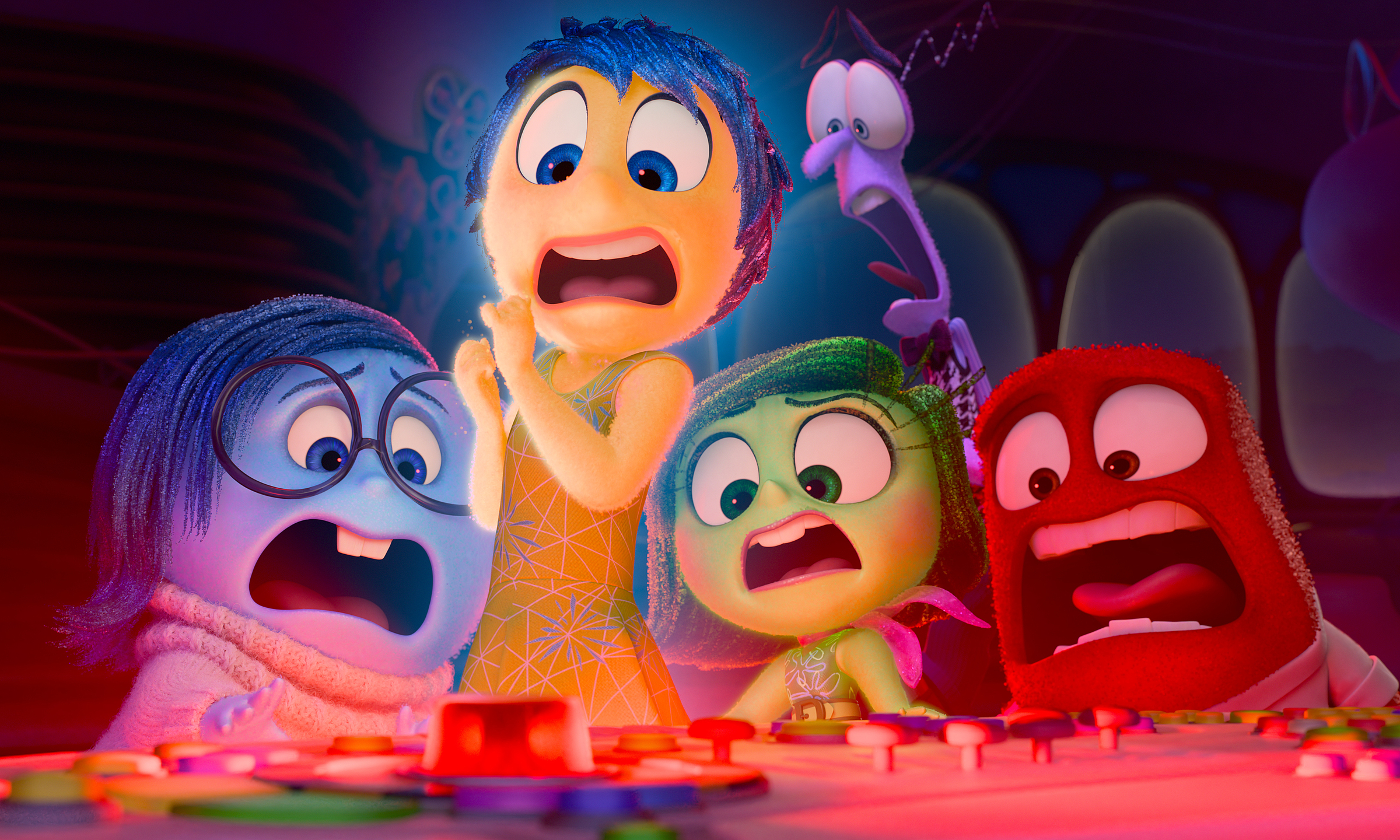 Bên cạnh lối kể chuyện sáng tạo, bộ phim “Inside Out 2” còn mang tới cho khán giả hình ảnh sống động cùng âm nhạc ấn tượng.  Ảnh: Pixar