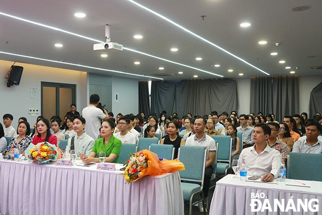 Workshop thu hút hơn 200 bạn trẻ Đà Nẵng tham gia. Ảnh: X.D