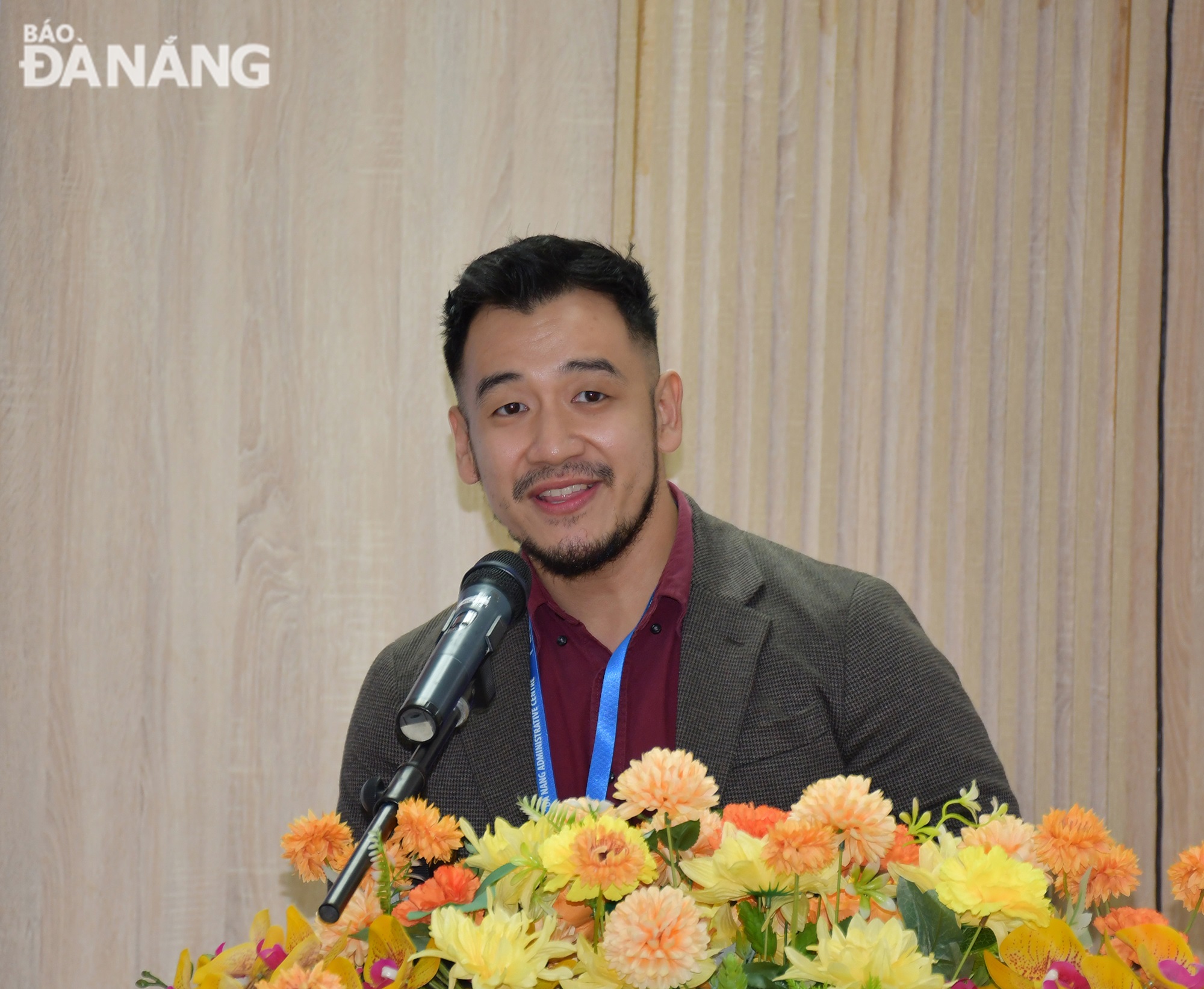 Mr. Mirick Paala, a representative of Vital Strategies - a Global Public Health Organisation, presented the results of research on traffic accident data in Da Nang during the 2021-2023 period