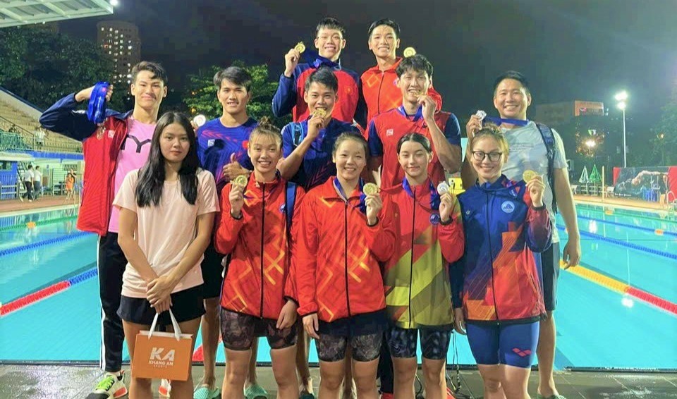 Da Nang’s swimming team is offered with favourable training and competition conditions to gain success at national championships. Photo: P.N