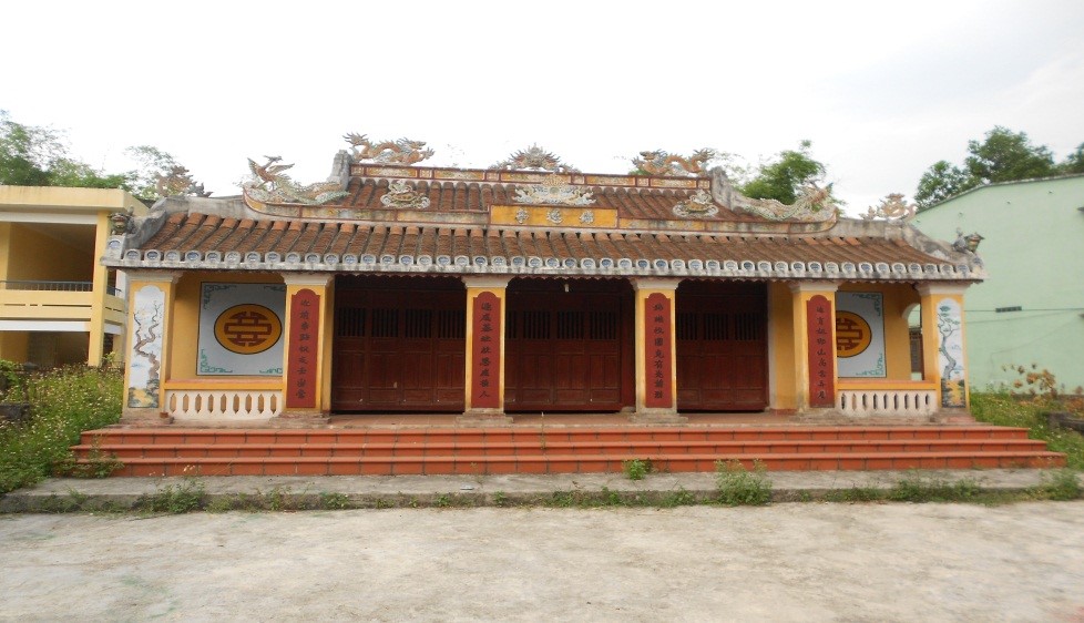 The Cam Toai village communal house. Photo: Doan Gia Huy