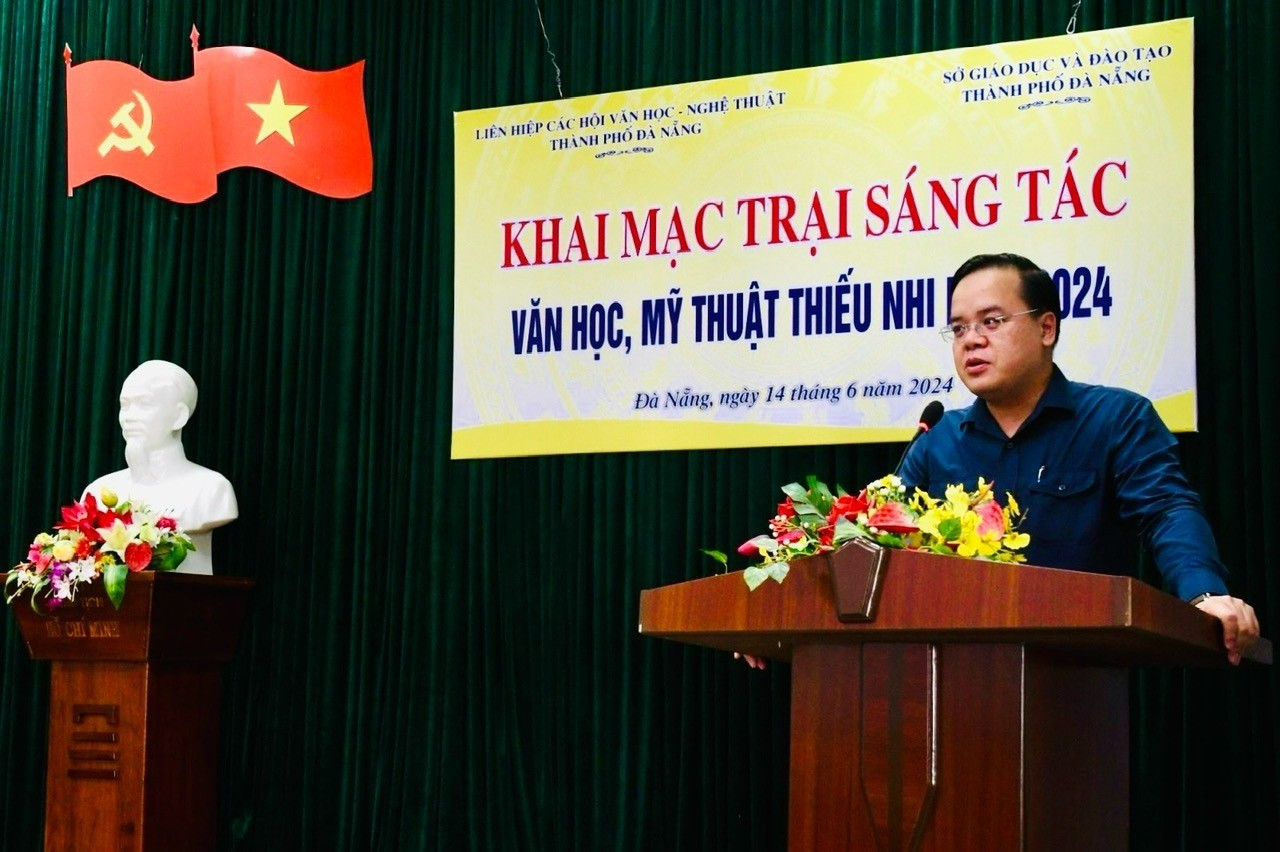 Gần 230 tác phẩm tranh tài tại trại sáng tác văn học - mỹ thuật thiếu nhi 2024