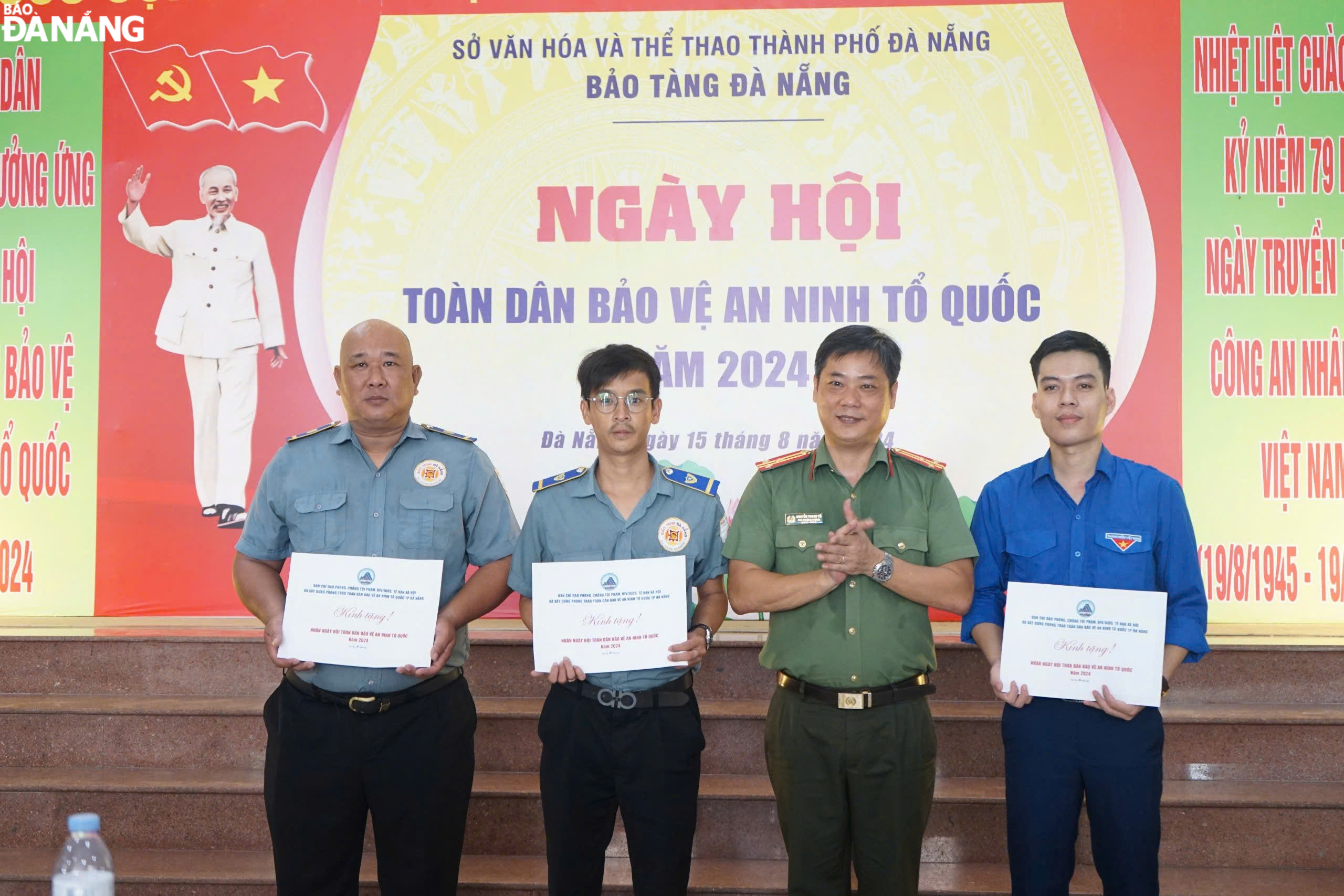 Ngày hội Toàn dân bảo vệ an ninh Tổ quốc tại Bảo tàng Đà Nẵng