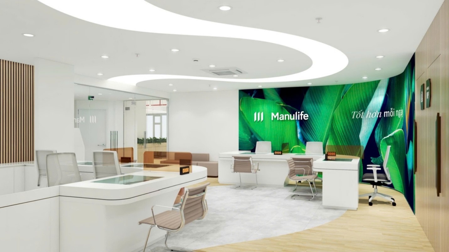 Manulife 'thay áo mới' cho văn phòng giao dịch tại chi nhánh Đà Nẵng