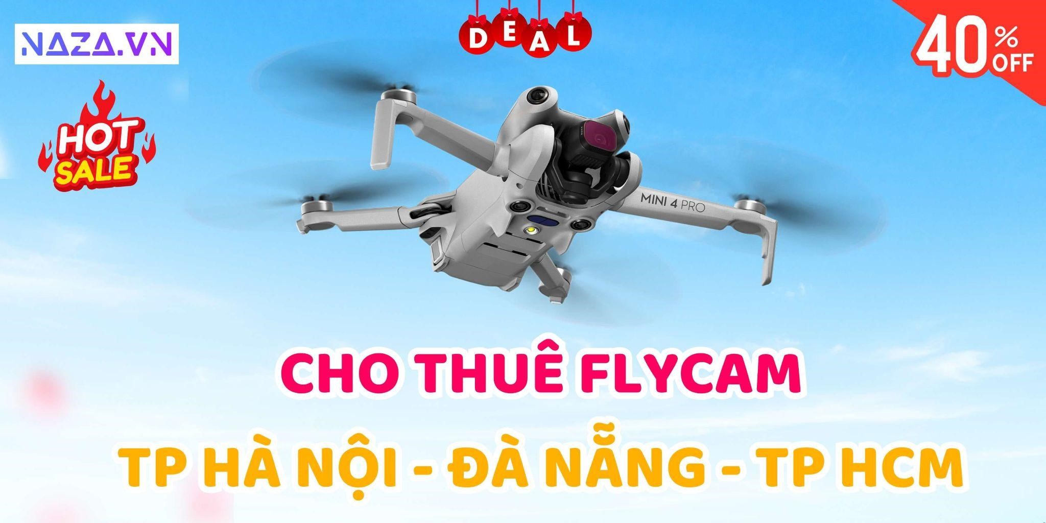 NAZA - dịch vụ cho thuê flycam uy tín chuyên nghiệp tại TP. Hồ Chí Minh