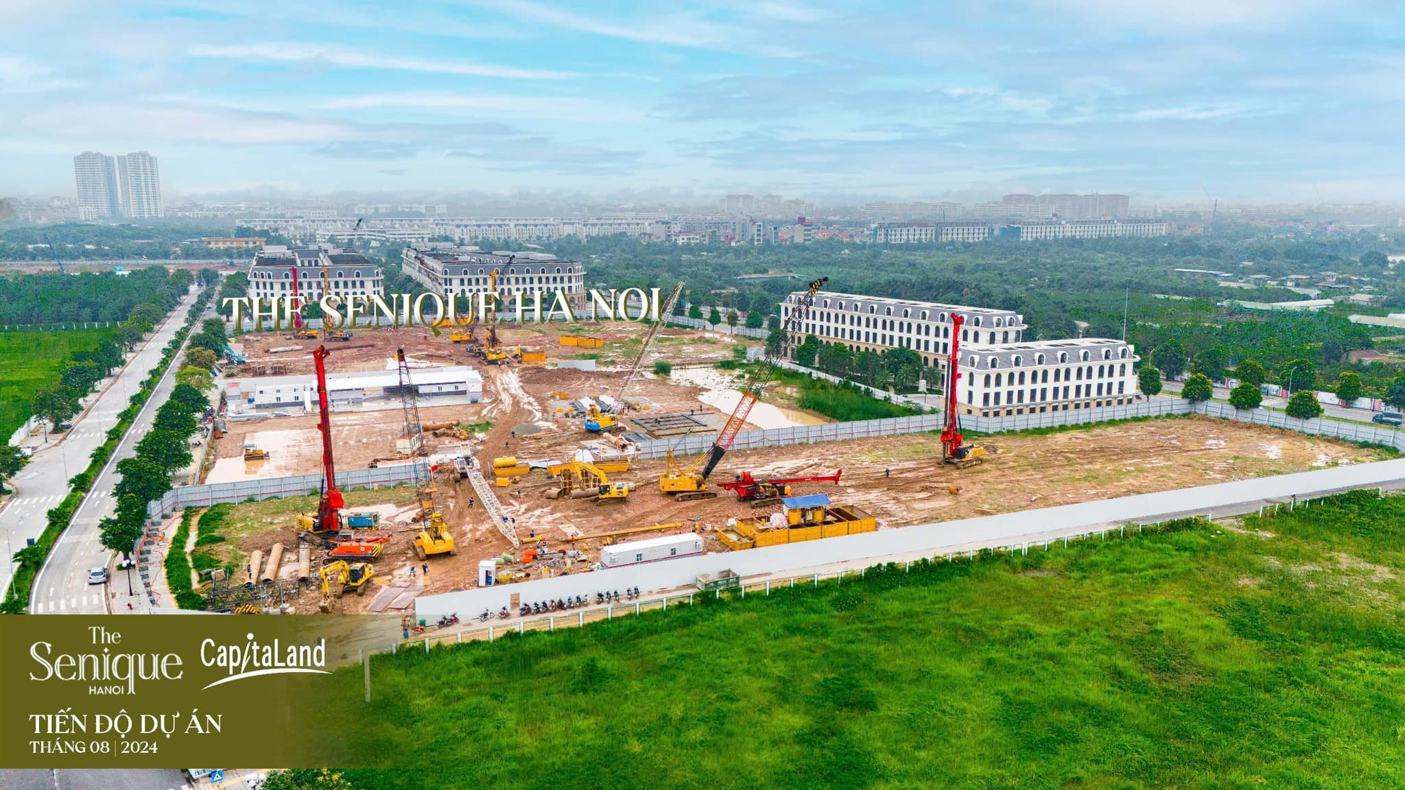 Tiến độ The Senique Hanoi: Thông tin mới và chi tiết năm 2024