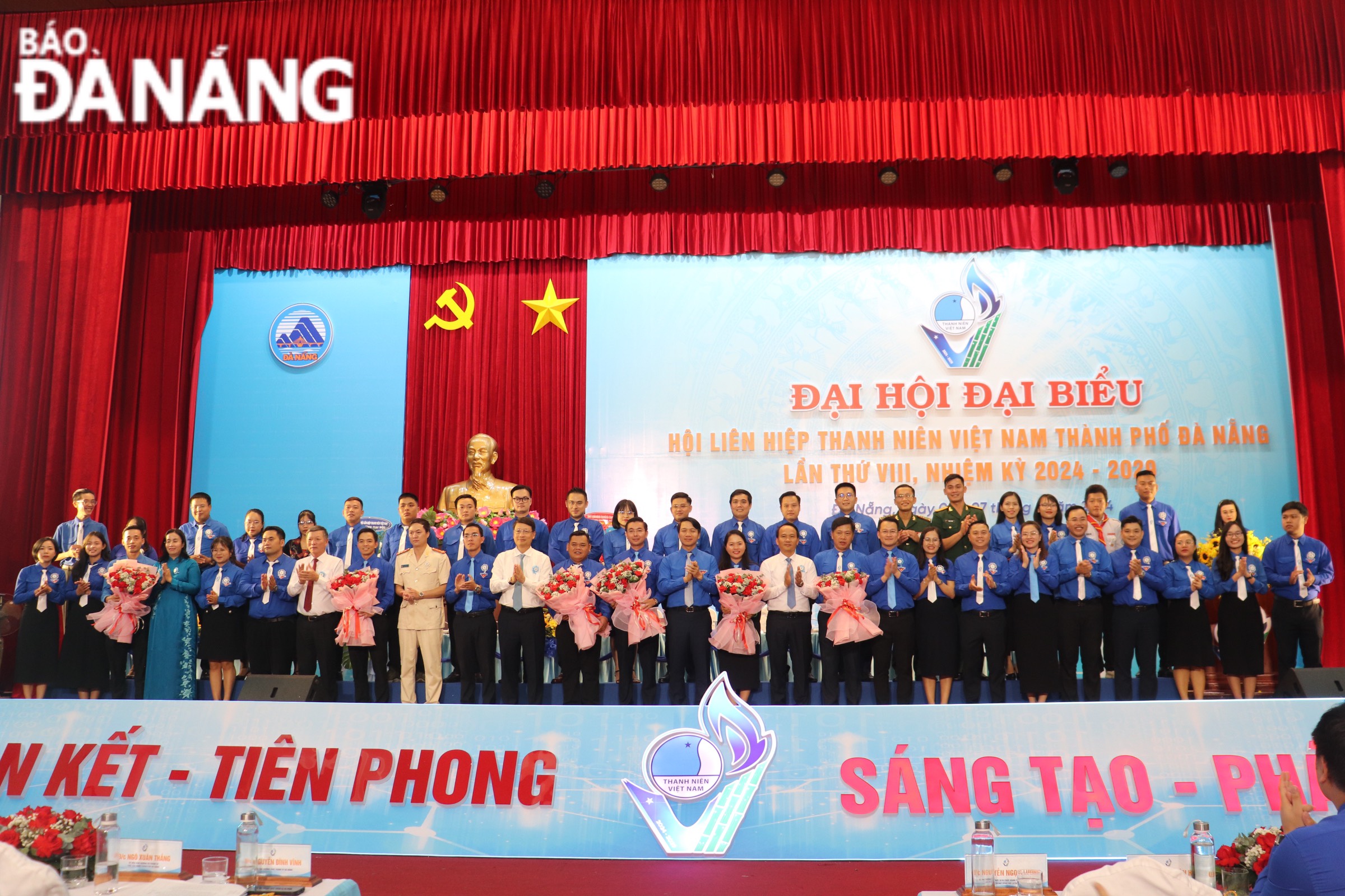 Ủy ban Hội Liên hiệp Thanh niên Việt Nam thành phố khóa VIII, nhiệm kỳ 2024-2029 ra mắt.