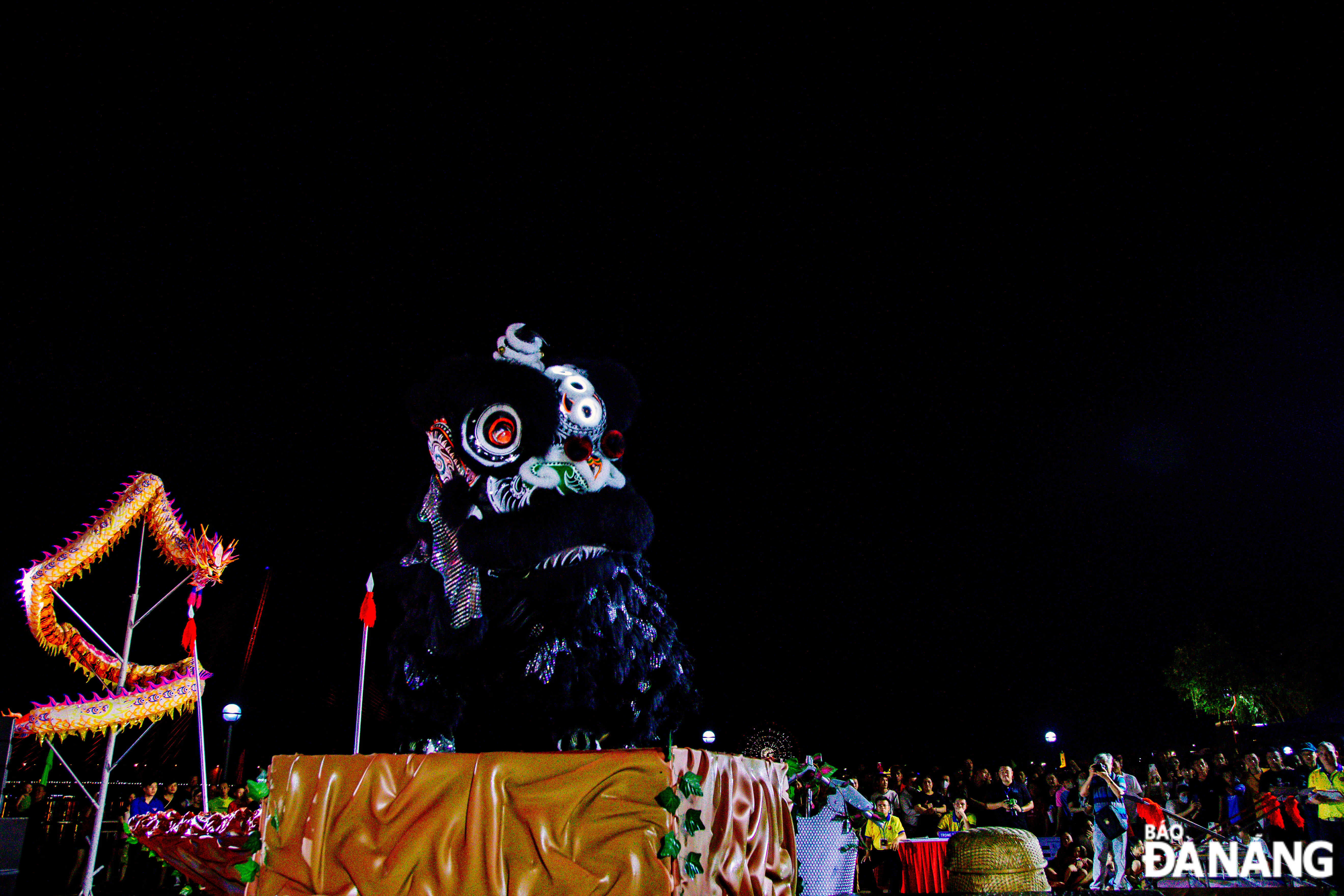 Lion and dragon dance troupes from many cities and provinces nationwide bringing many interesting performances to local people