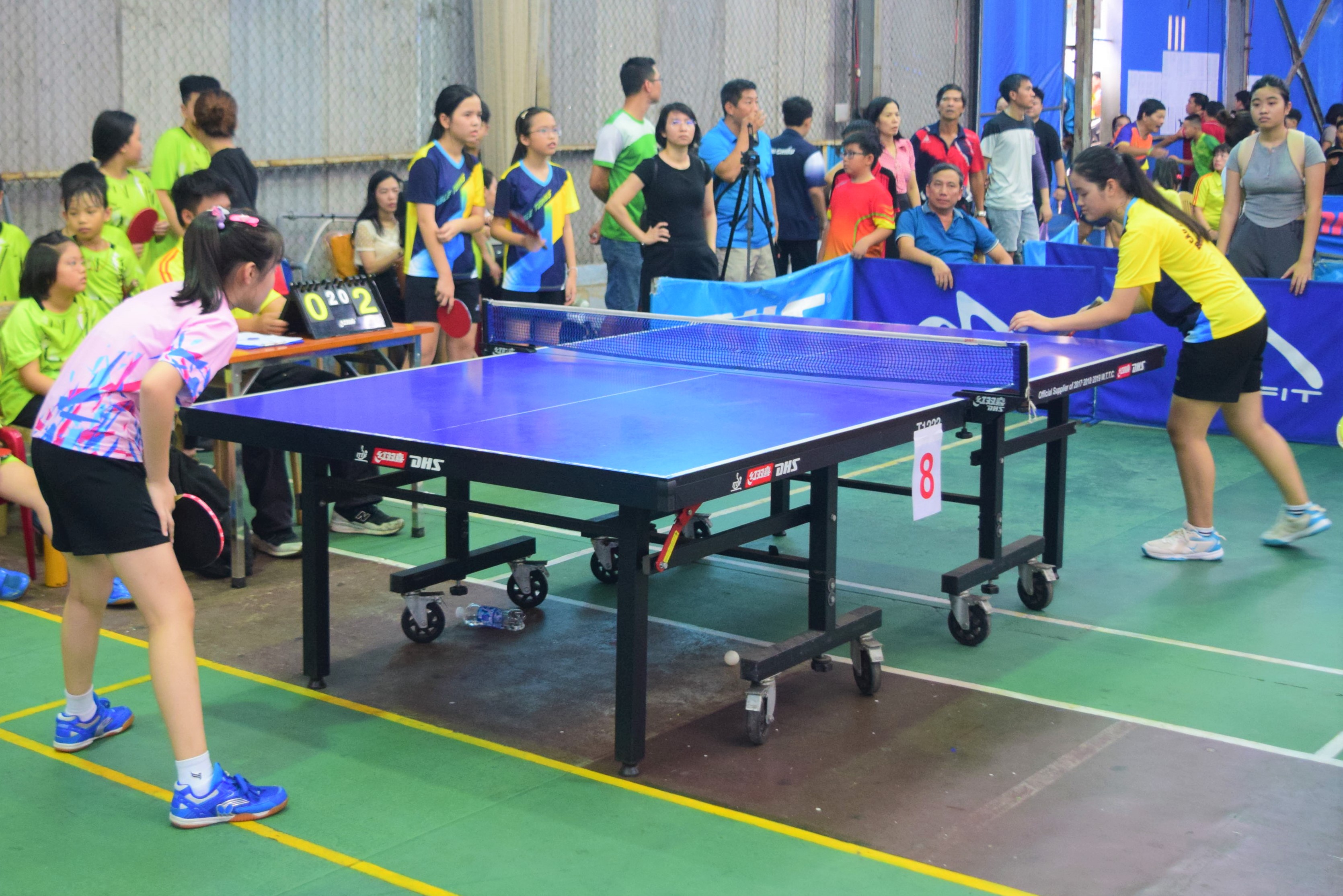 Many tournaments were successfully organized, contributing to promoting the development of the table tennis movement. IN PHOTO: Athletes compete at the 2024 Da Nang City Open Table Tennis Tournament for Youth, Children and Adolescents. Photo: P.N