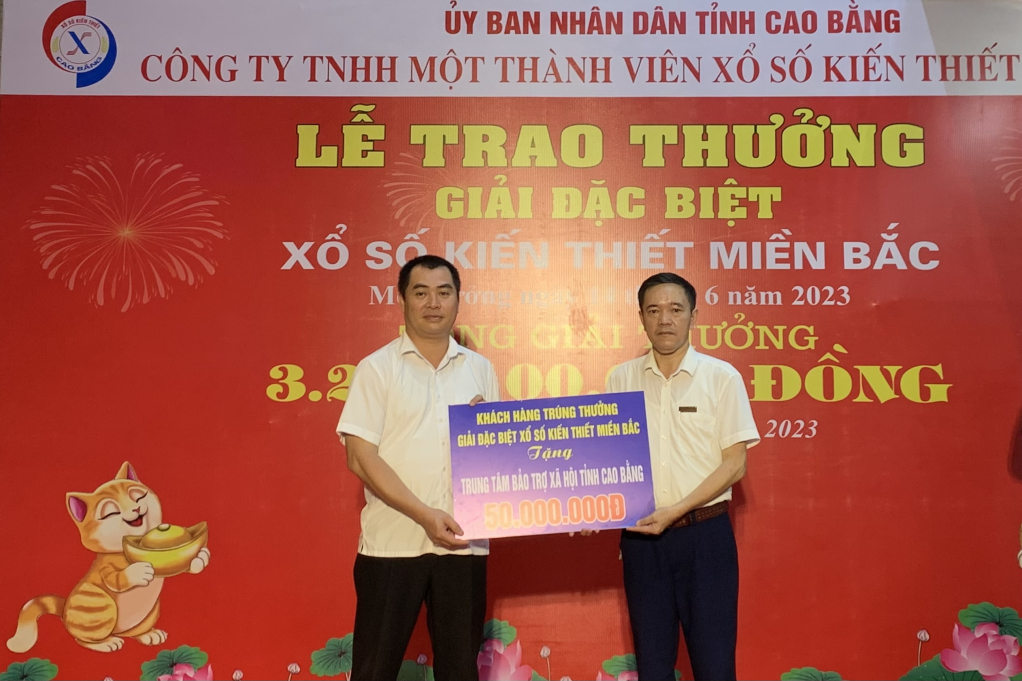 Người trúng thưởng nhận thưởng đúng thời gian quy định.