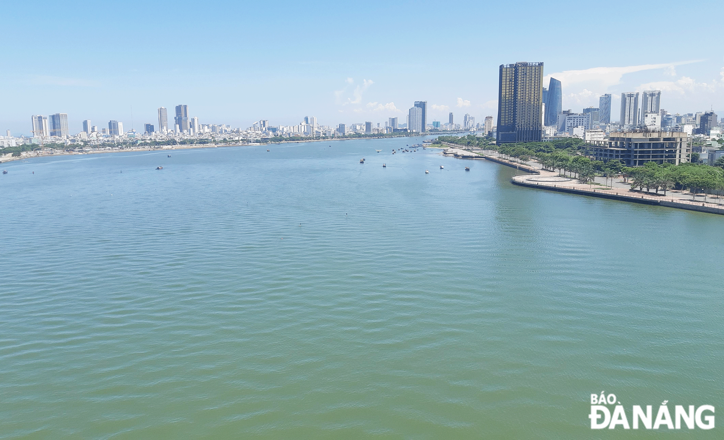 According to the plan, a tunnel crossing the Han River will be built between the Thuan Phuoc Bridge and the Han River Bridge. Photo: THANH LAN