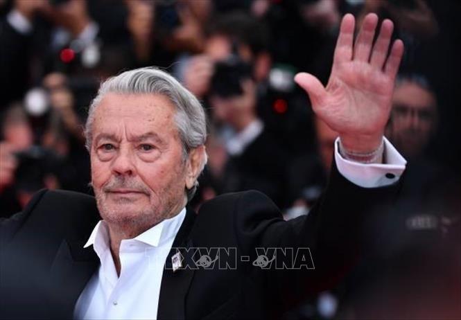 Tài tử điện ảnh Alain Delon dự Liên hoan phim Cannes lần thứ 72 tại Cannes, Pháp, ngày 19/5/2019. Ảnh tư liệu: Getty Images/TTXVN