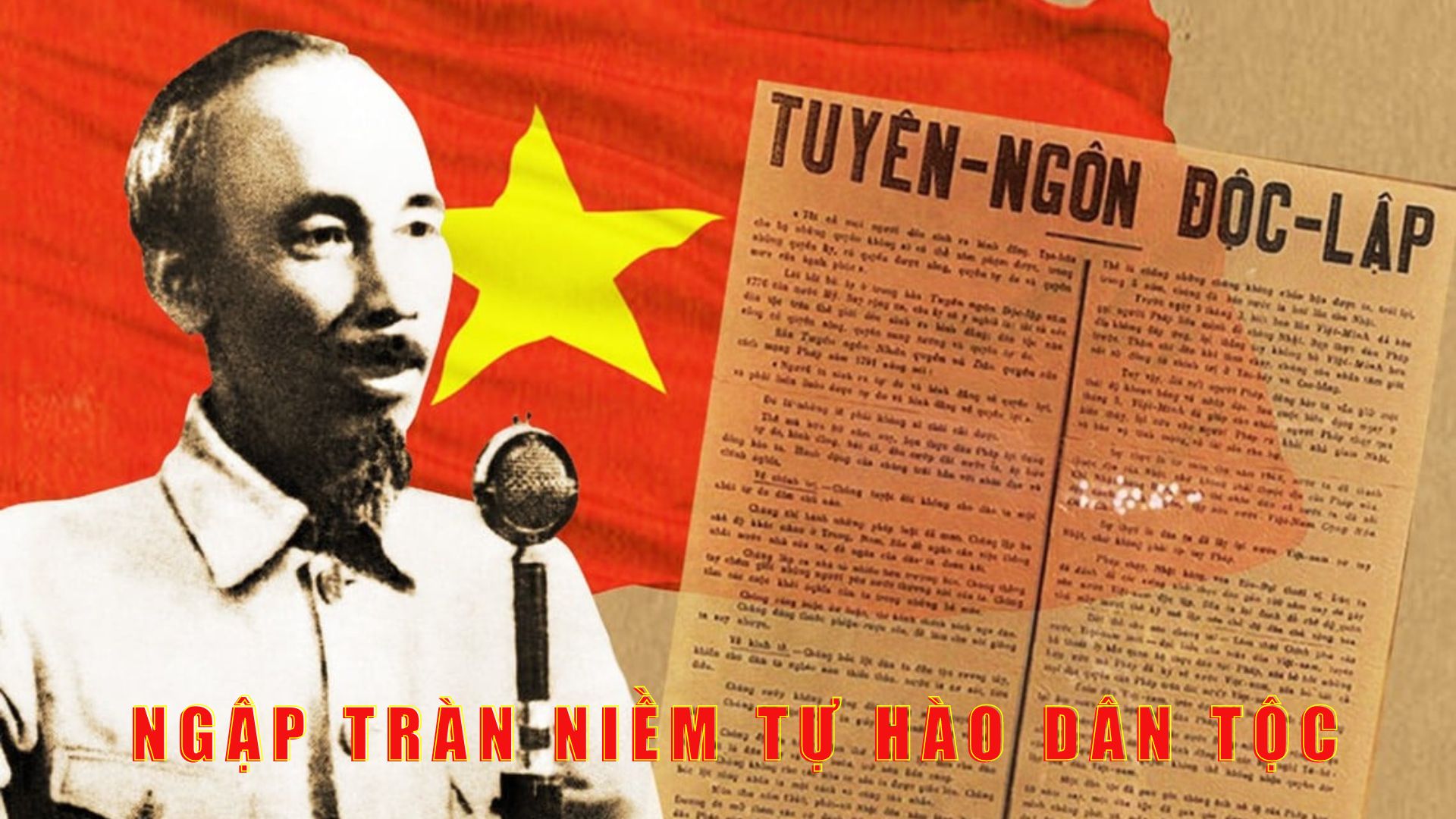 Ngập tràn niềm tự hào dân tộc