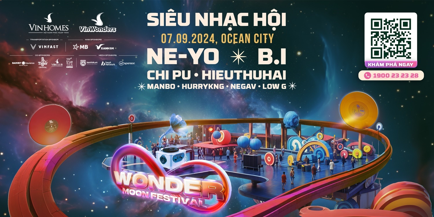 Hé lộ sân khấu 'siêu trăng' hoành tráng của 8WONDER Moon Festival