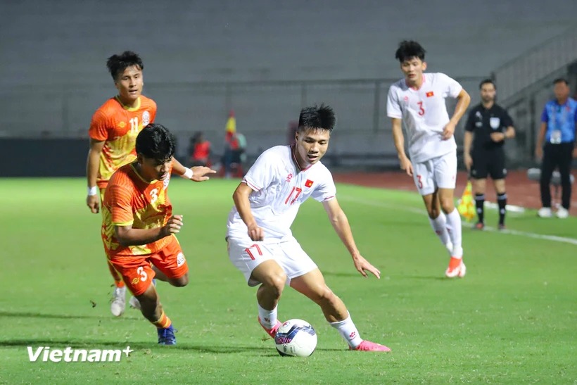 Thắng U20 Guam 3-0, Tuyển Việt Nam tiếp tục dẫn đầu tại Vòng loại U20 châu Á