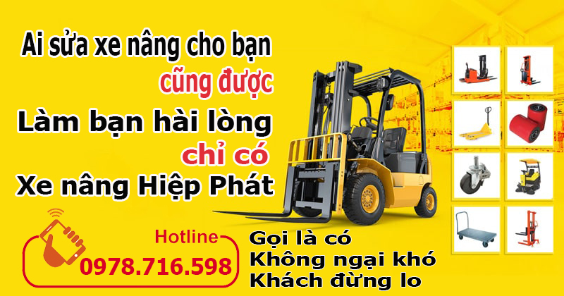 Xe Nâng Hiệp Phát - Công ty sửa xe nâng uy tín tại TP. Hồ Chí Minh