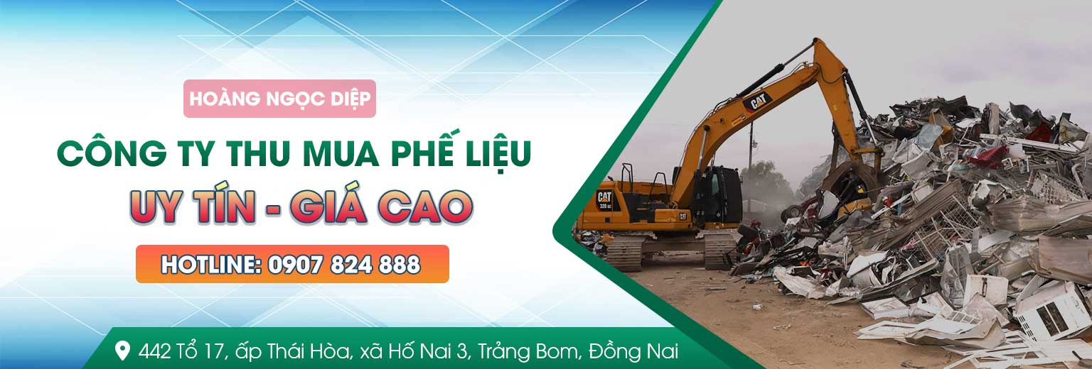 Phế liệu Hoàng Ngọc Diệp - Đối tác thu mua phế liệu sắt giá cao, toàn thị trường