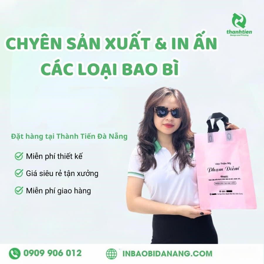 Thành Tiến Đà Nẵng nhận in ấn đa dạng các mẫu bao bì nhựa.