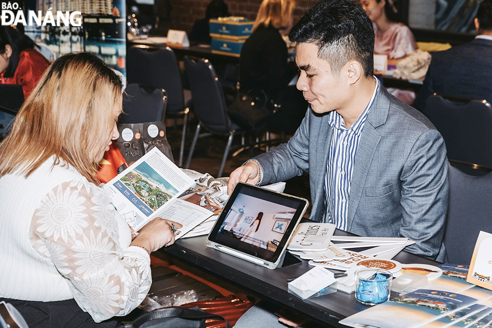 This is also an opportunity for tourism businesses in Da Nang, Thua Thien Hue and Quang Nam to meet and connect with partners in the Australian market. Photo courtesy of the Da Nang Tourism Promotion Centre