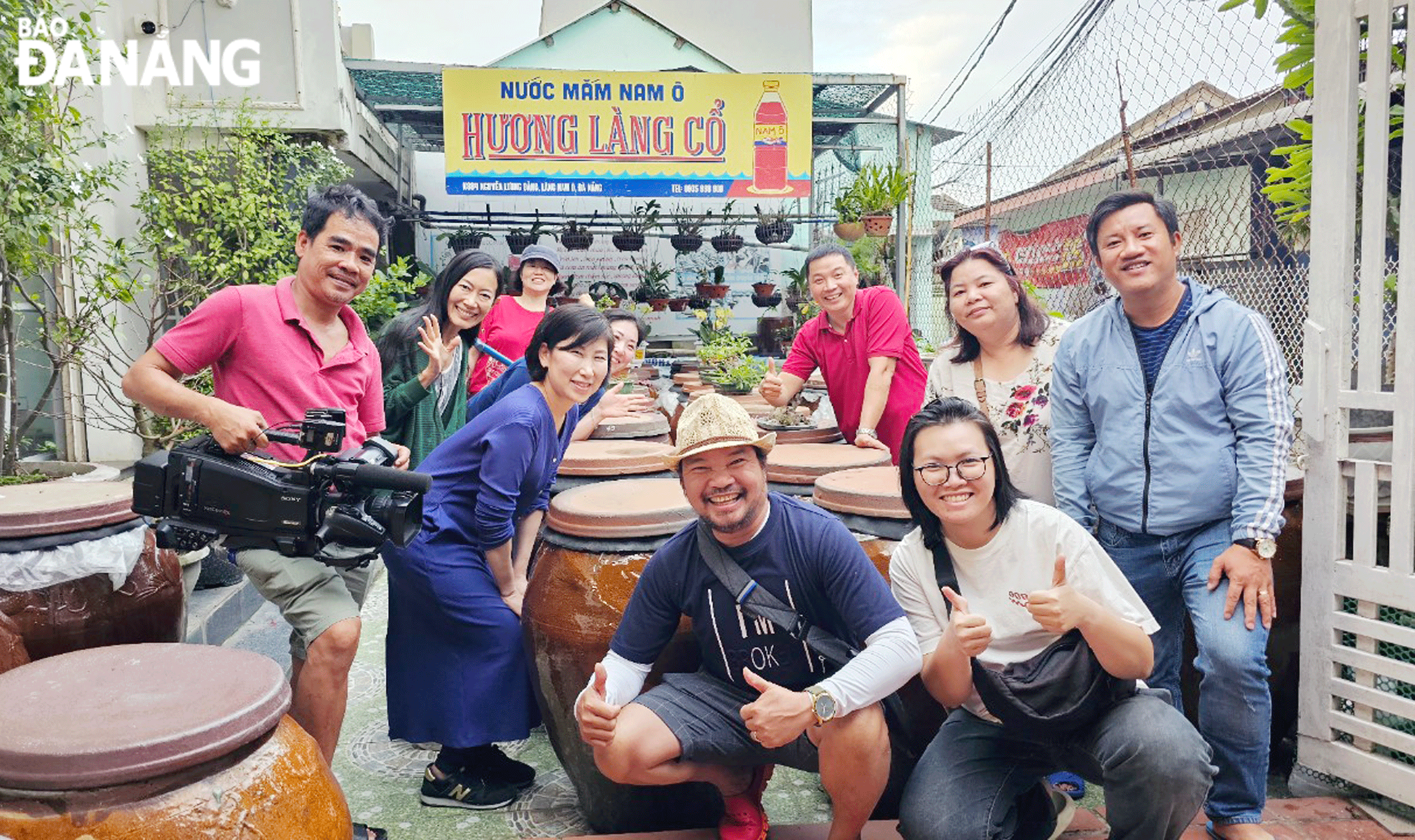 Geographical indications contribute to enhancing the brand of Nam O fish sauce products. Photo: KHANH HOA