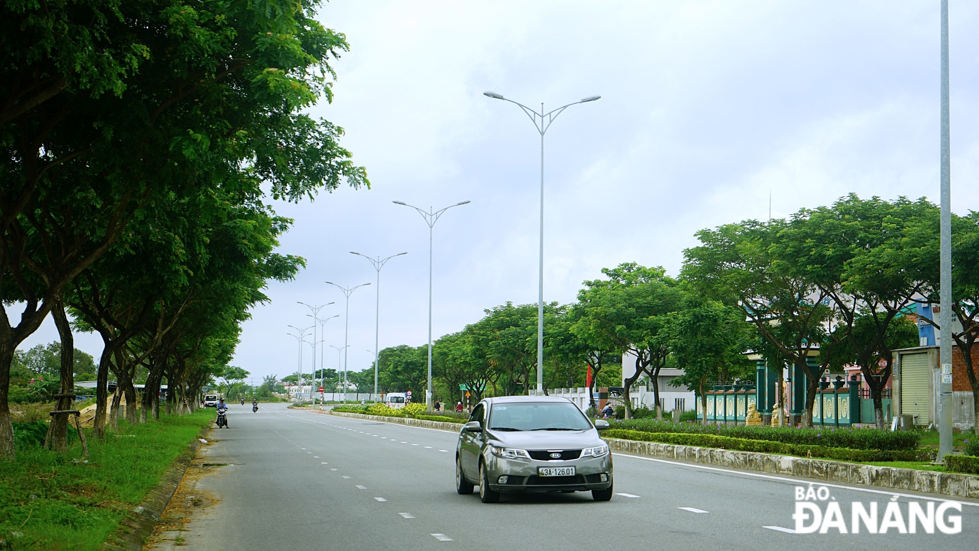 The Innovation Subdivision borders the Airport Zone and the Green Core Zone to the north, Quang Nam Province to the south, the Han River and East Bank Zone to the east, and the Development Reserve Zone to the west. IN THE PHOTO: Vo Chi Cong Street is located in the Innovation Subdivision planning area.