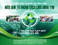 Bài 1: Tái chế rác gây quỹ an sinh xã hội