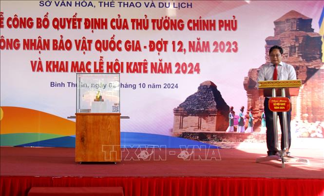 Công nhận Linga vàng là bảo vật quốc gia và khai hội Katê năm 2024