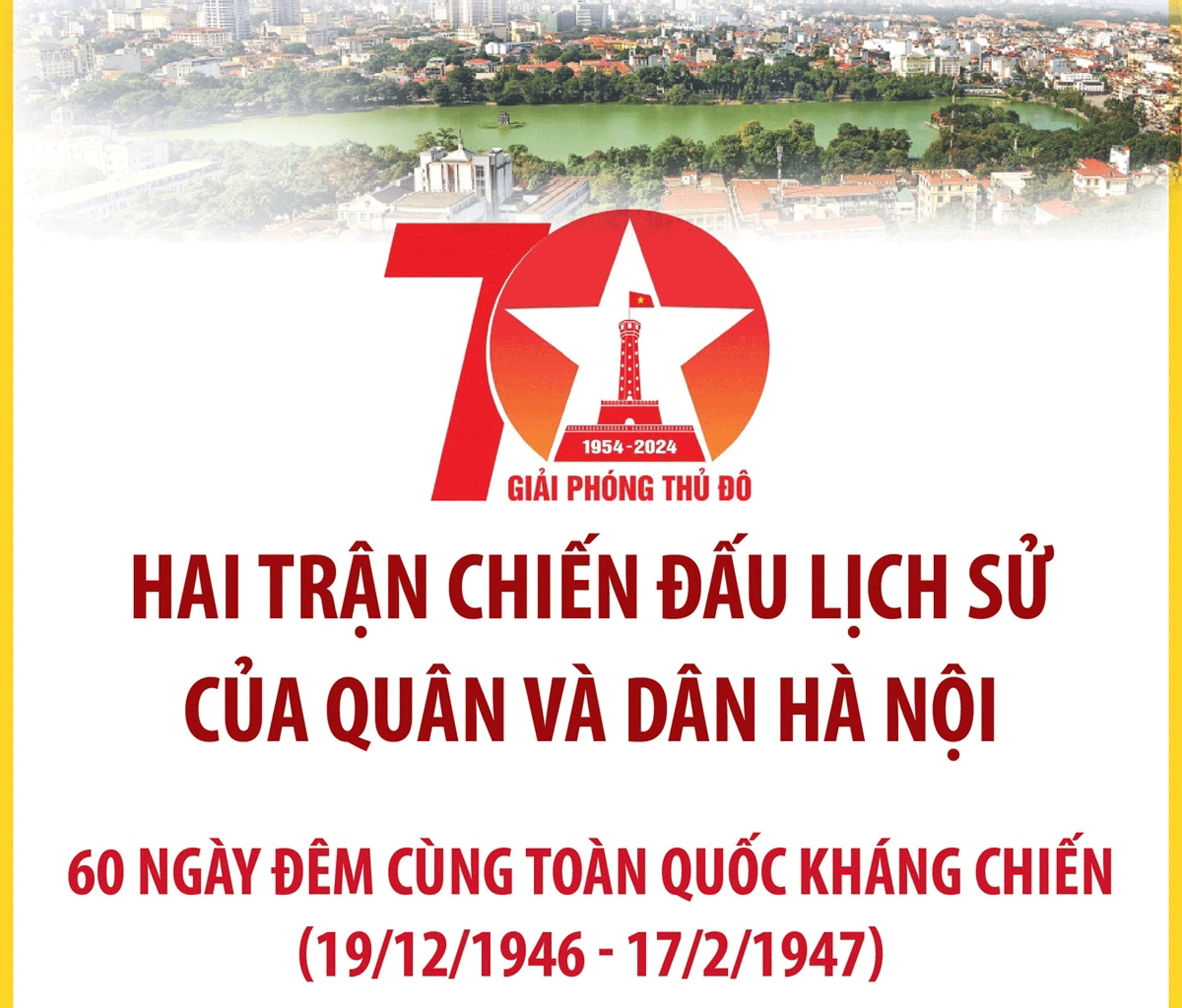 70 năm giải phóng Thủ đô: Hai trận chiến đấu lịch sử của quân và dân Hà Nội