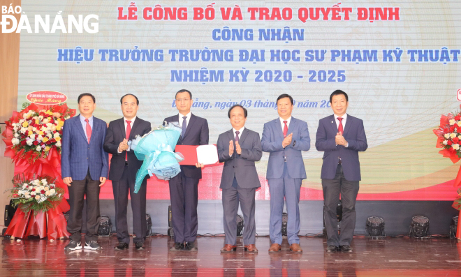 PGS.TS Nguyễn Lê Hùng làm Hiệu trưởng Trường Đại học Sư phạm Kỹ thuật