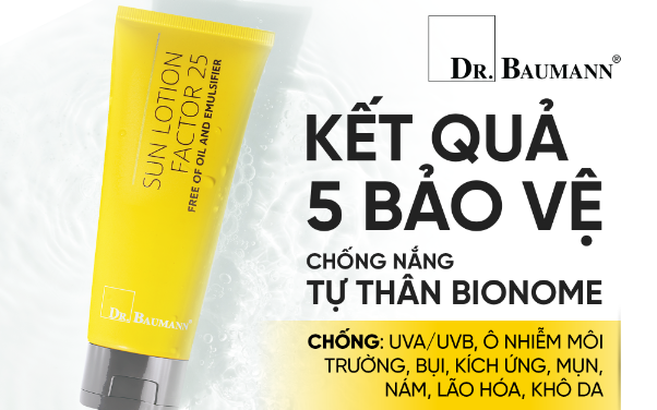 Dr.Baumann - Dòng kem chống nắng vượt trội đến từ Đức