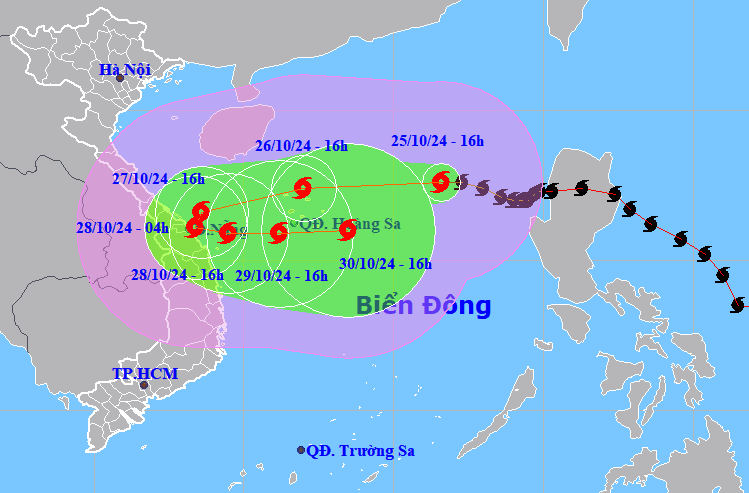 Đà Nẵng phát huy vai trò của cả hệ thống chính trị ứng phó với bão số 6