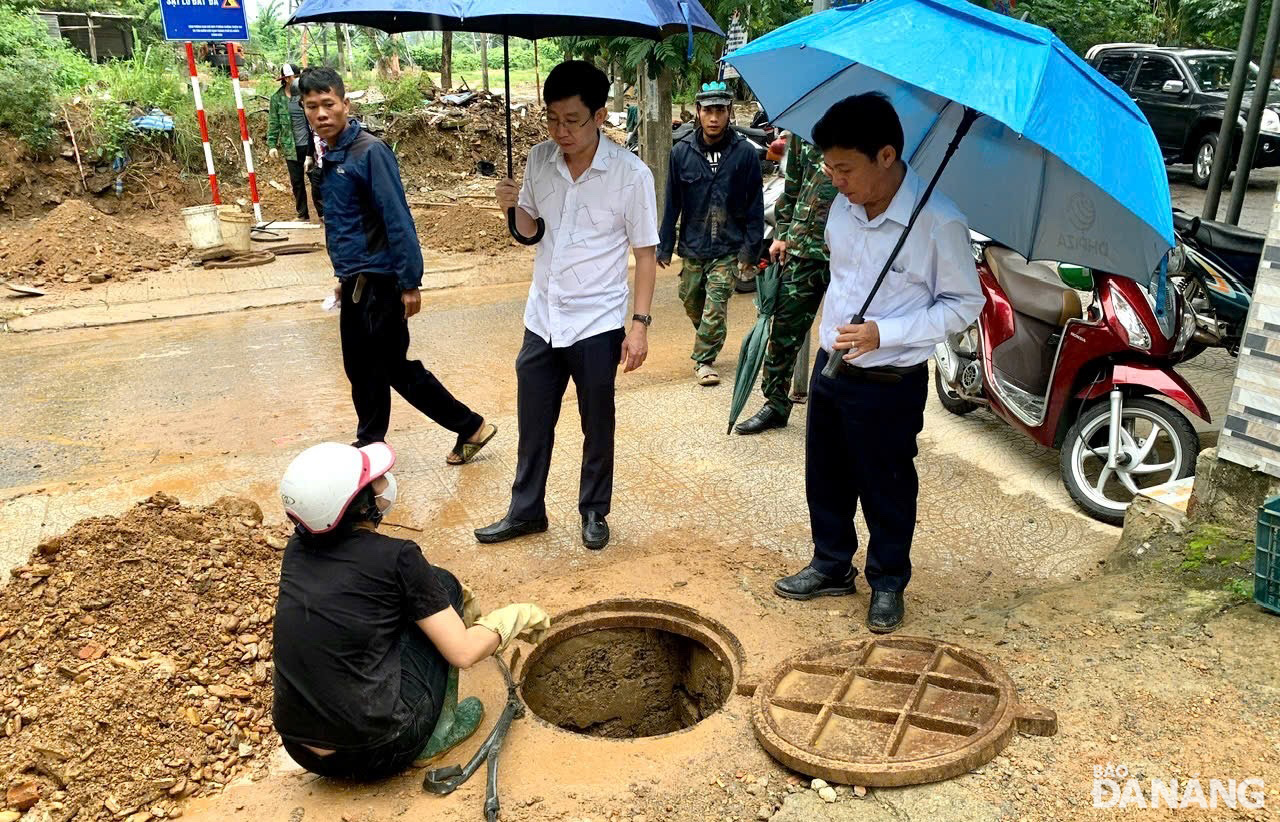 Bảo đảm thoát nước, an toàn cho cây xanh và các công trình hạ tầng kỹ thuật, nhà chung cư