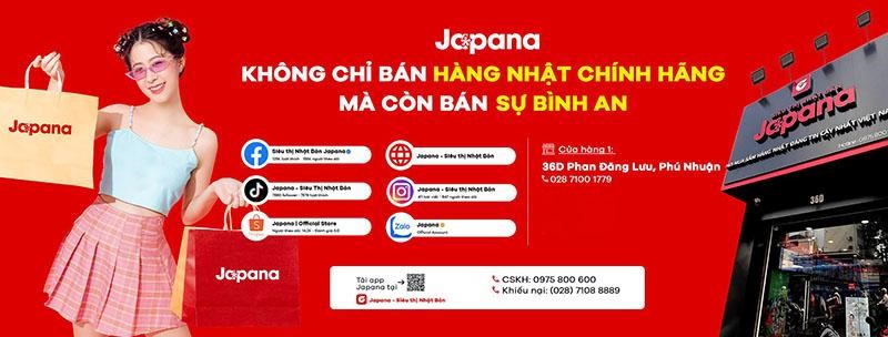 Siêu thị Nhật Bản Japana là người bạn đồng hành với nhiều gia đình Việt Nam.