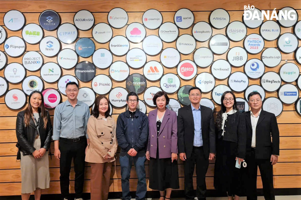 A delegation of the Da Nang Department of Science and Technology visited the New South Wales Investment (NSW Investment). Photo: The delegation