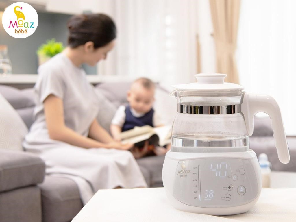 Máy đun nước pha sữa Moaz BéBé sản phẩm được nhiều ba mẹ tin dùng.