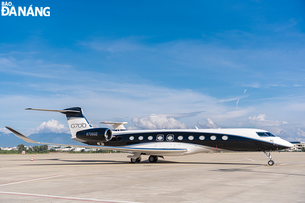 Gulfstream G700 là máy bay mới của hãng ra mắt trong năm nay.