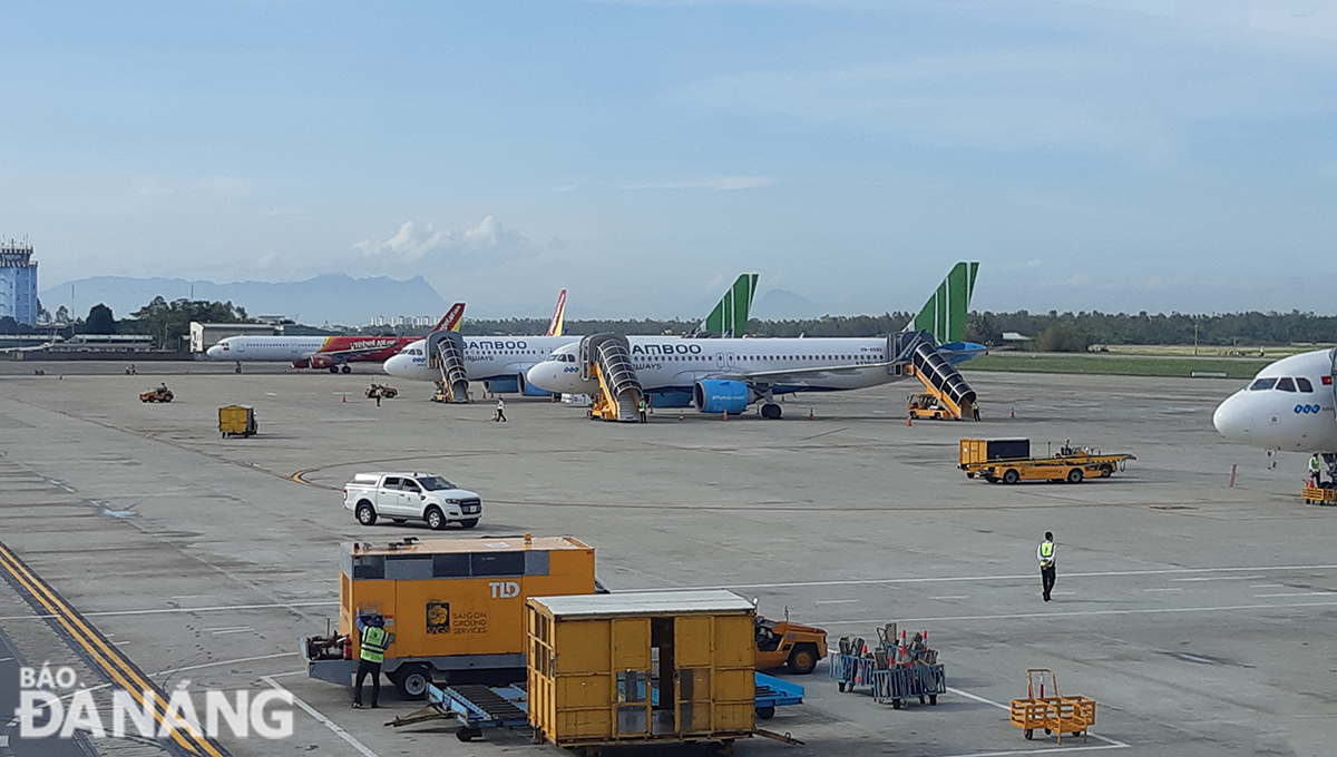 Da Nang International Airport. Photo: THANH LAN