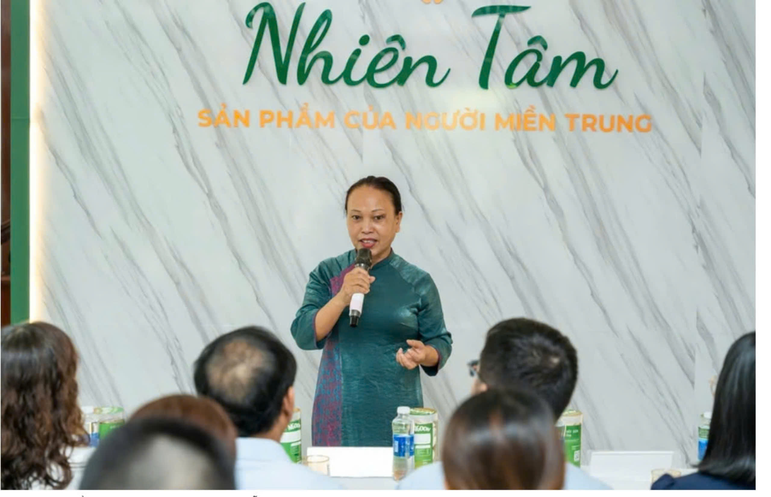 With the spirit of supporting women to start businesses, Mrs. Trinh Thi Hong has significantly contributed to the success of many start-up ideas. Photo courtesy of the character.