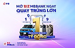 Cơ hội vàng cho doanh nghiệp SME: Mở tài khoản BIZ MBBank, rinh xe hơi Vinfast VF3 và iPhone 15 Pro Max