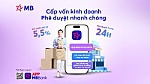 MB trợ lực khách hàng, tăng tốc kinh doanh cuối năm với gói vay chỉ từ 5,5%/năm