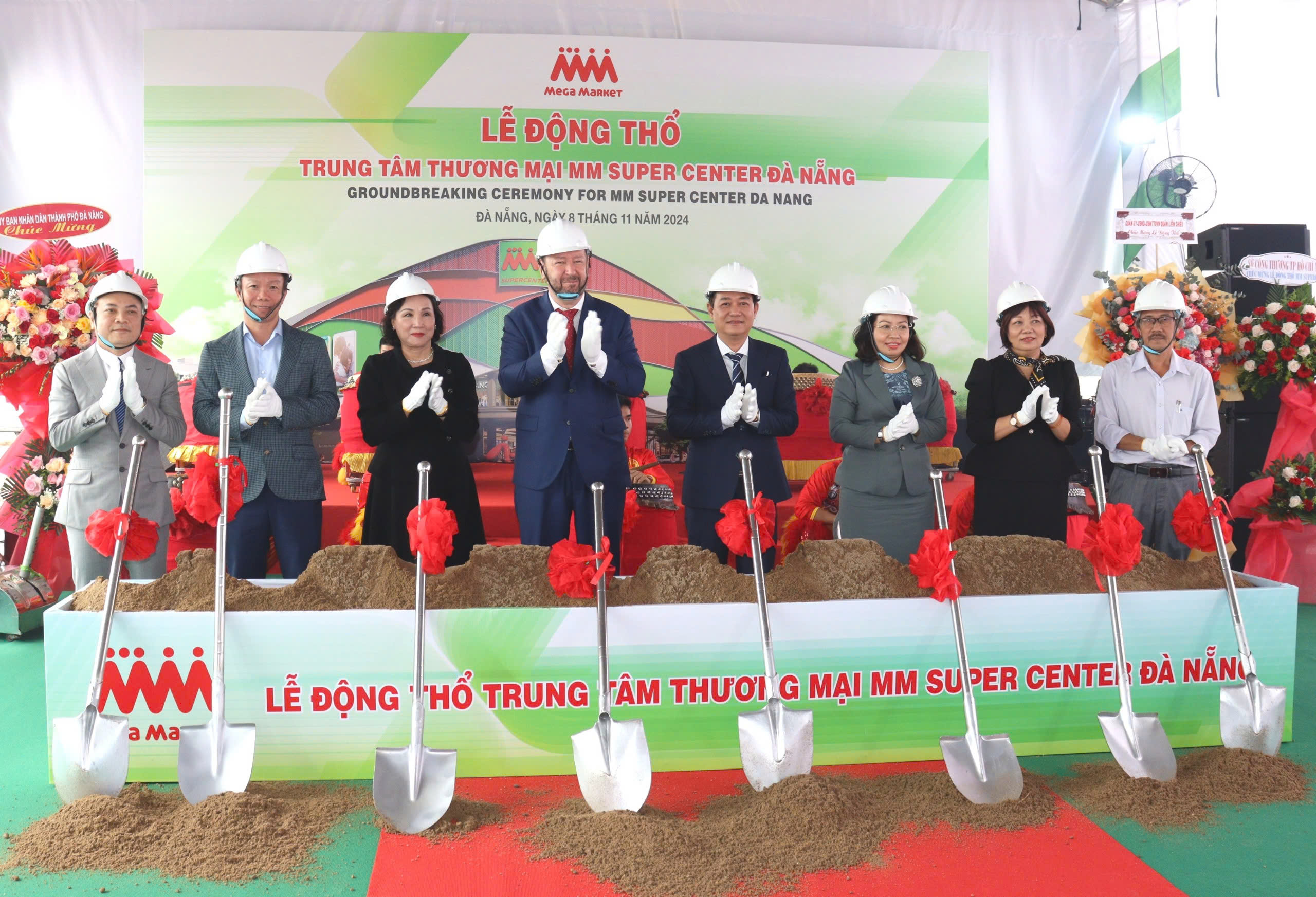 Động thổ trung tâm thương mại Mega Market (MM) Supercenter Đà Nẵng